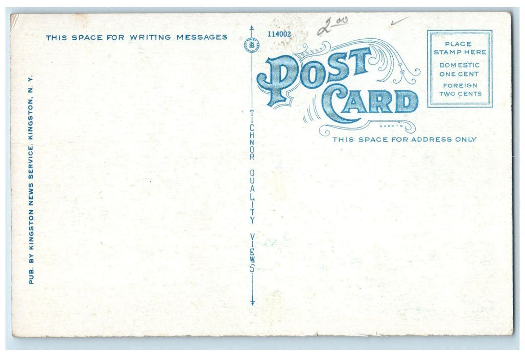 c1920's Jewett Hall Vassar College Poughkeepsie New York NY Unposted  Postcard