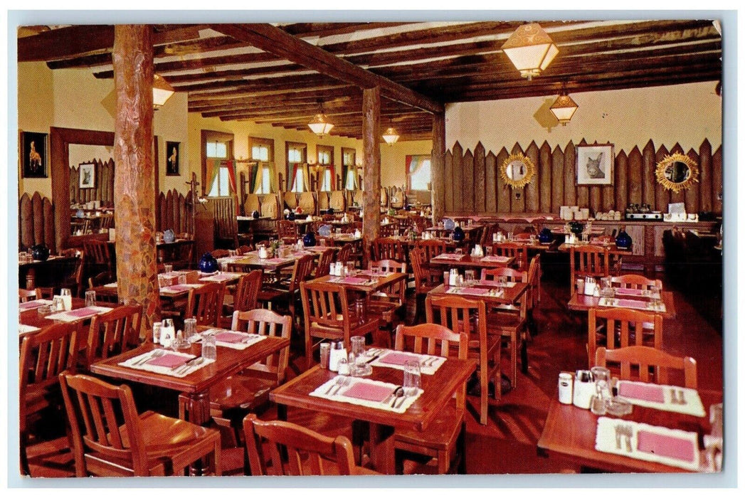 Dining Room Bright Angel Lodge Grand Canyon National Park Arizona AZ Postcard