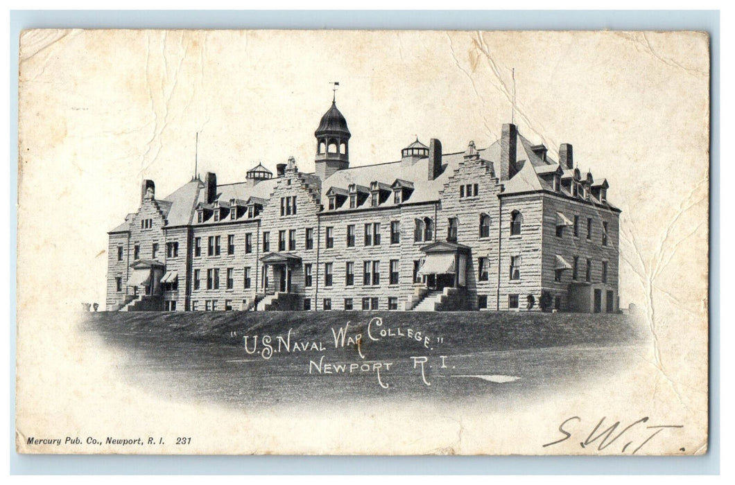 c1900s US Naval War College Newport Rhode Island RI Katonah NY PMC Postcard