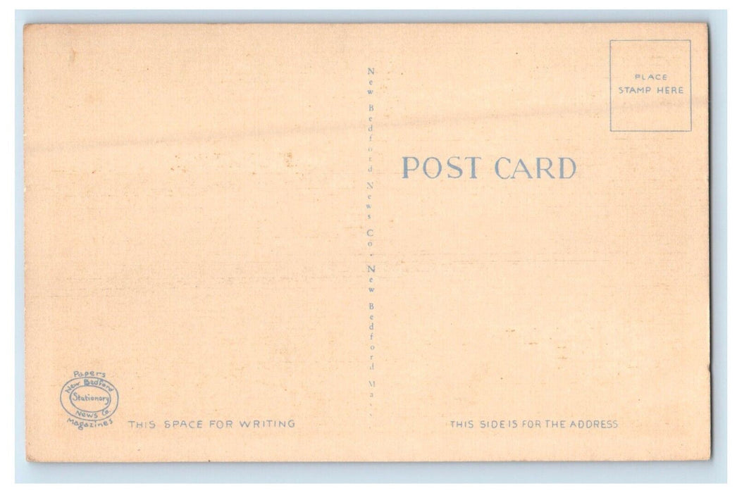 Old Silver Beach Bathing West Falmouth Massachusetts MA Unposted Postcard