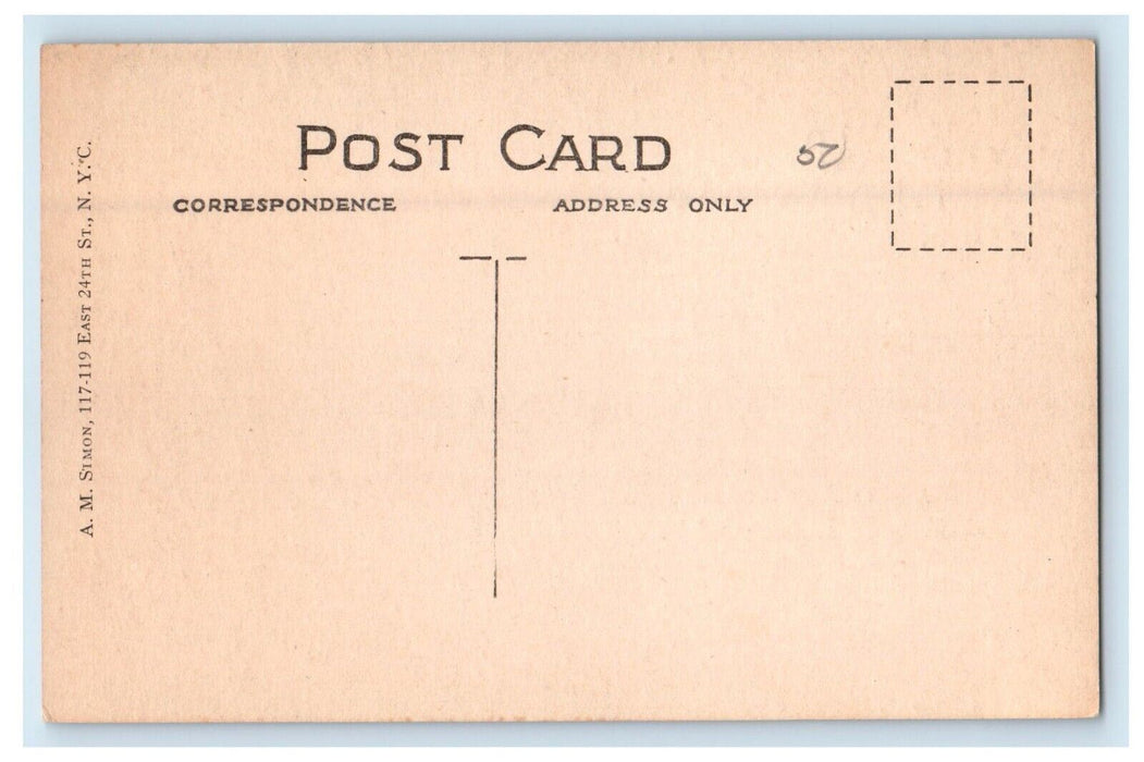 c1910's World War Memorial Templeton Massachusetts MA Unposted Antique Postcard