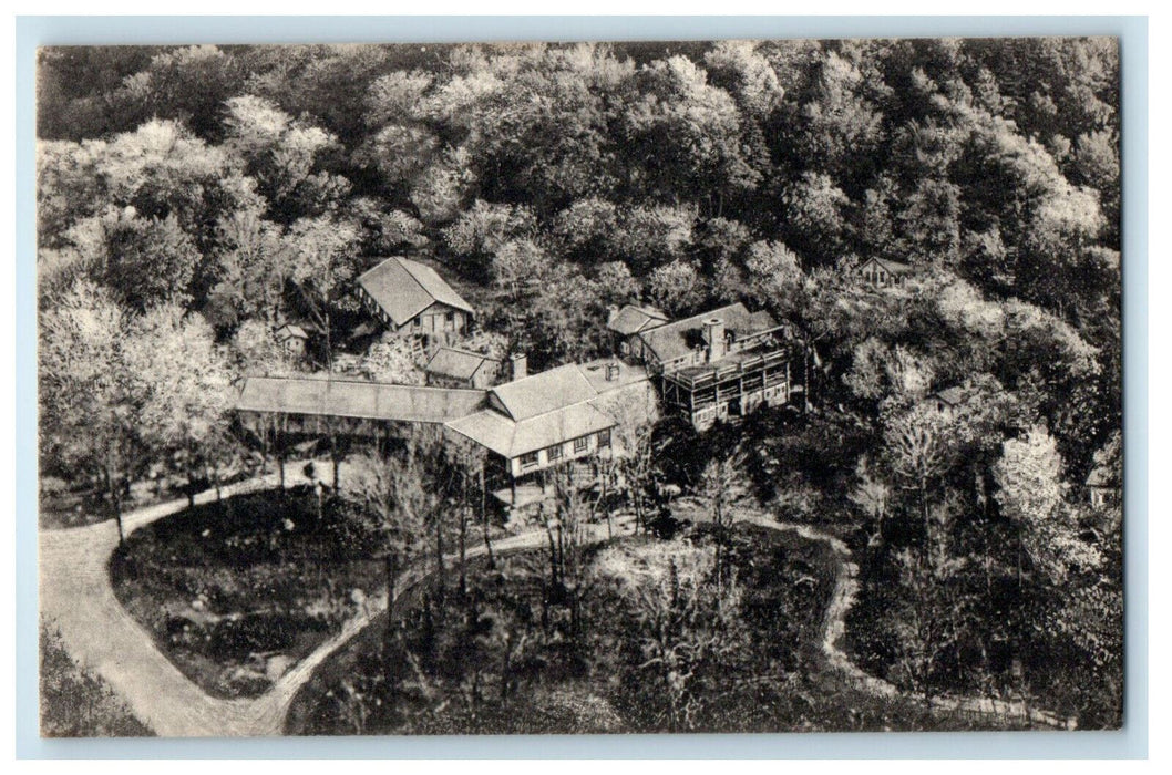 c1950s Long Trail Lodge of Green Mountain Club Rutland Vermont VT Postcard