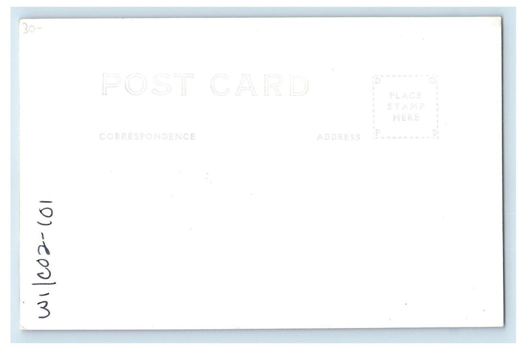 c1910's Public School Building Campus Centuria Wisconsin WI RPPC Photo Postcard