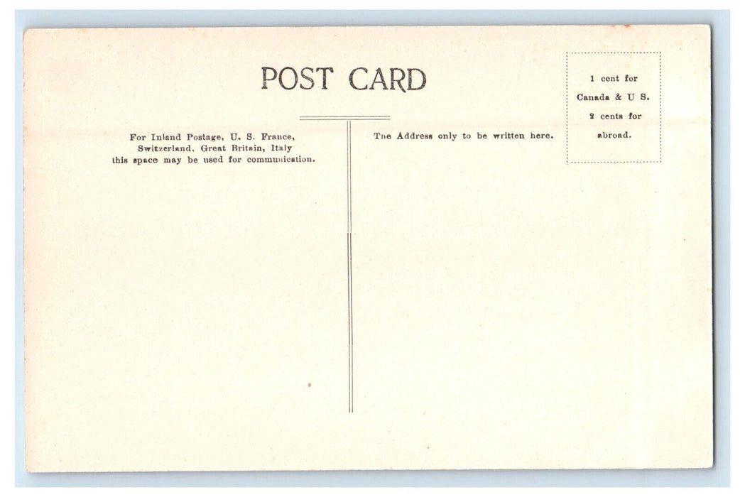 c1940s Canadian Sport Series "Skiing" Montreal Quebec Canada Postcard