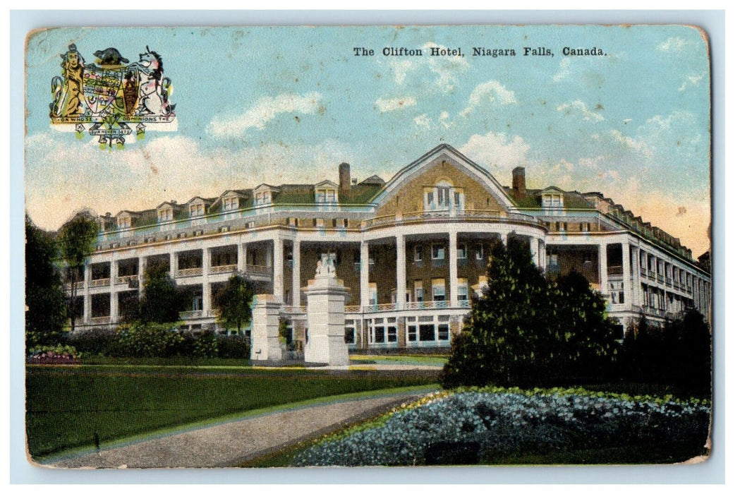 c1910s The Clifton Hotel Niagara Falls Canada Unposted Antique Postcard