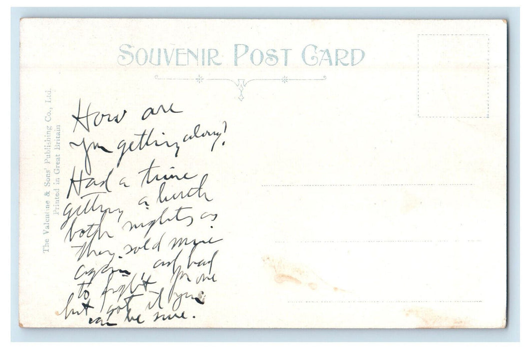 c1905 Royal Victoria College, Sherbrooke St. Montreal Canada CA Postcard