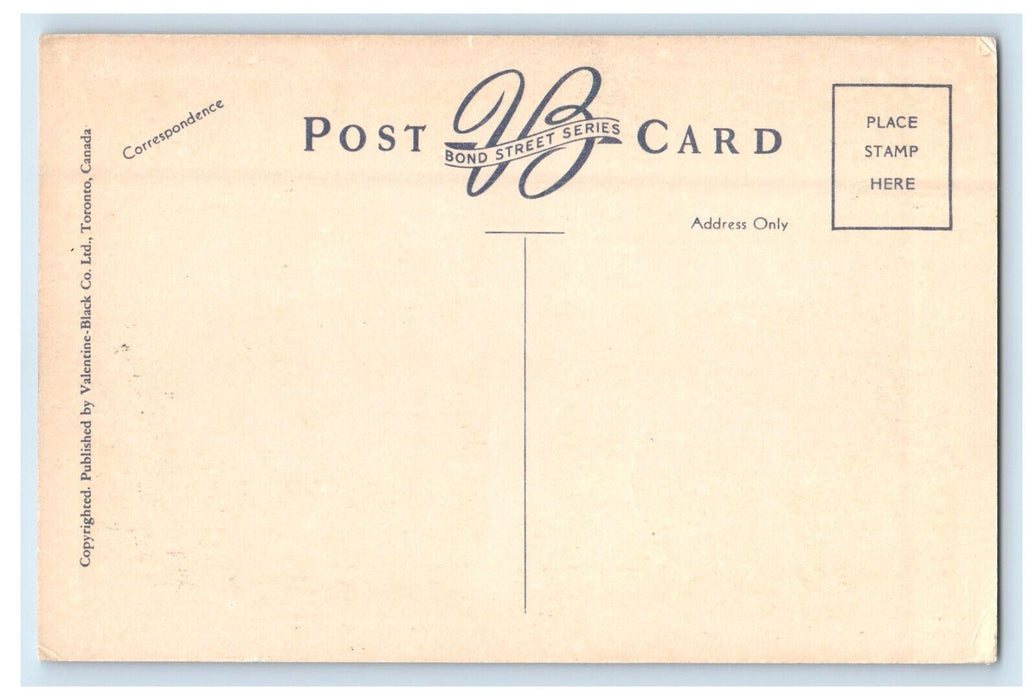 c1920s Connected with University of Western Ontario London Canada Postcard