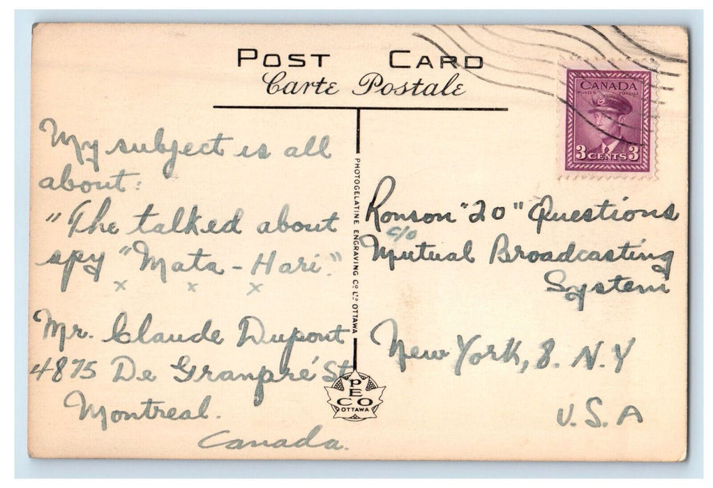 c1910 Crutches Left Behind at St. Joseph's Shrine Montreal Canada CA Postcard