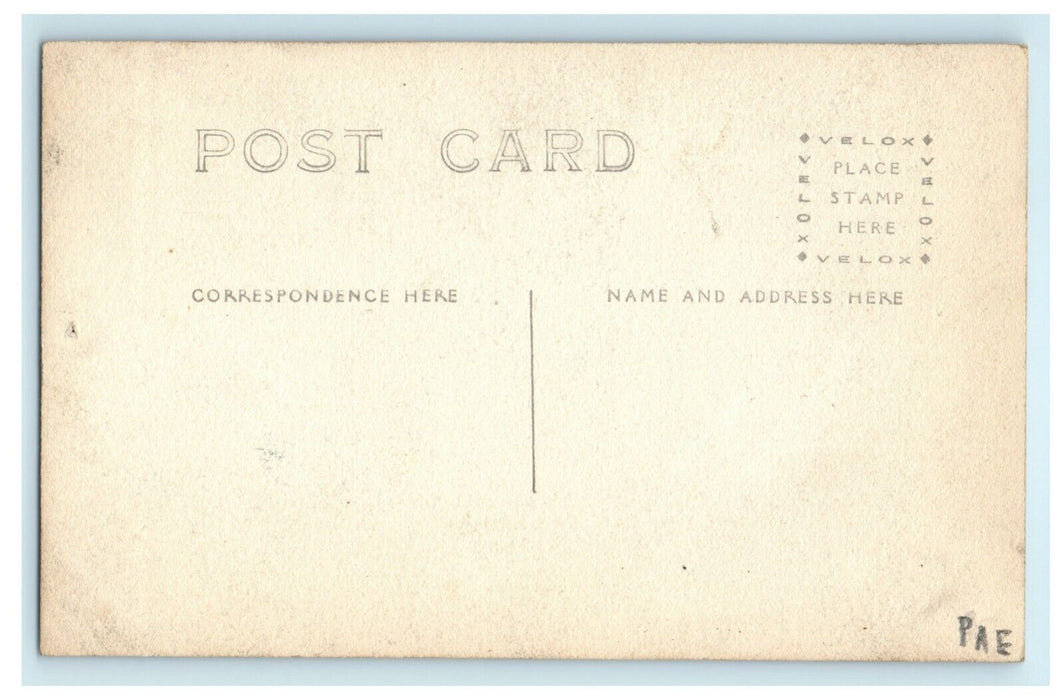 c1910's Two Twins Military Knife Fight Onboard Ship RPPC Photo Postcard