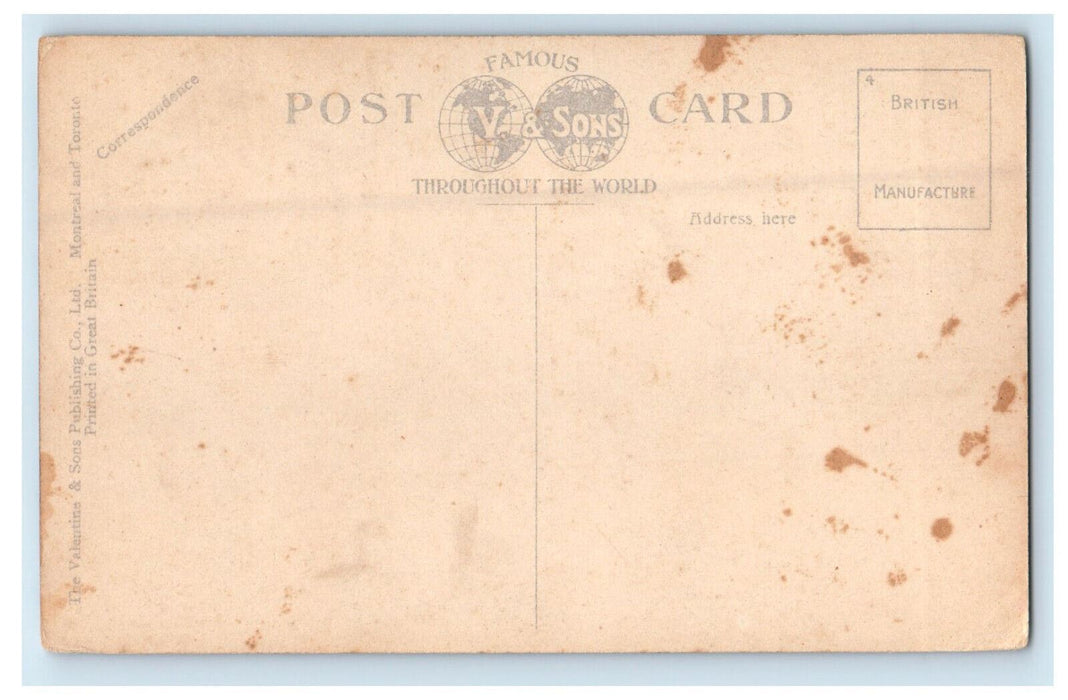 c1910 Mount Royal Avenue East Montreal Canada CA Antique Unposted Postcard