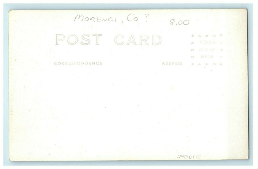 c1930 Phelps Dodge Merc. Store Morenci Arizona AZ RPPC Photo Antique Postcard