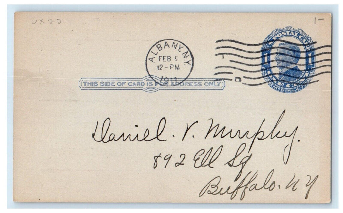 1911 Law Reports And Session Laws Subscription Advertising Albany NY Postcard