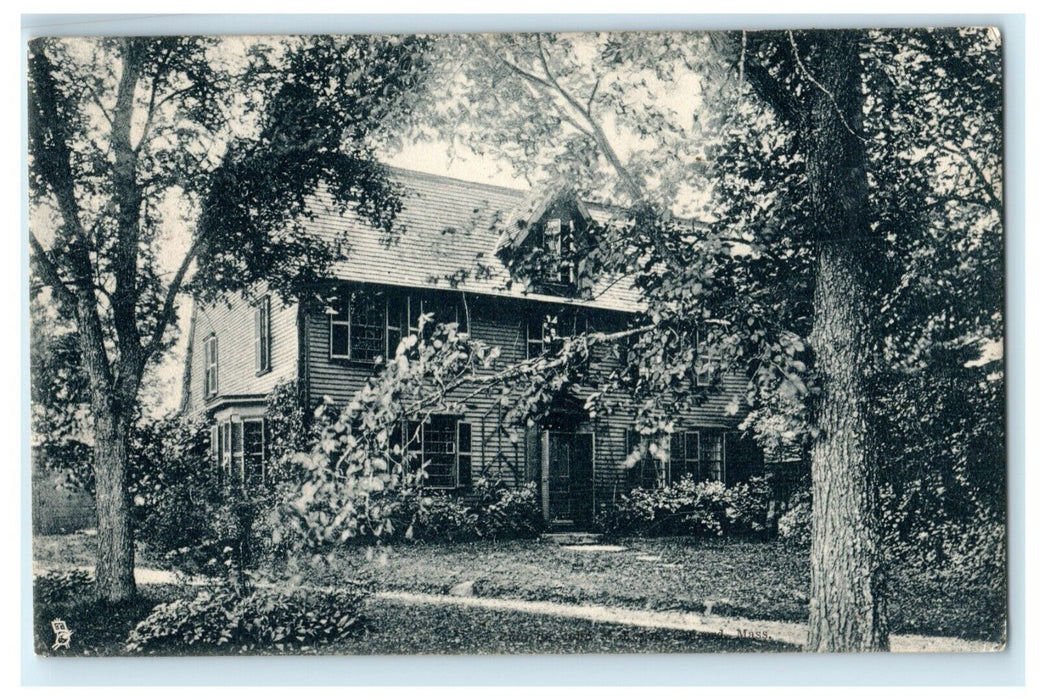 1912 Tuck The Old Manse Concord Massachusetts MA Posted Antique Postcard