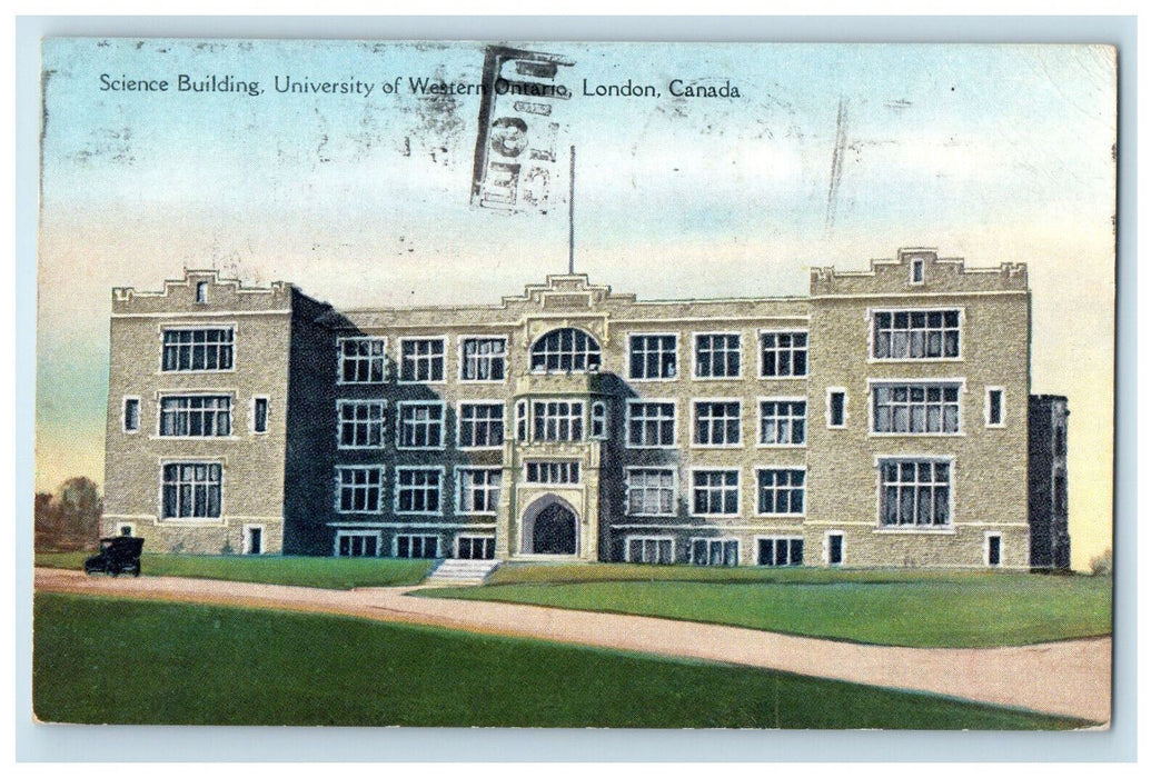 1931 Science Building University of Western Ontario London Canada CA Postcard
