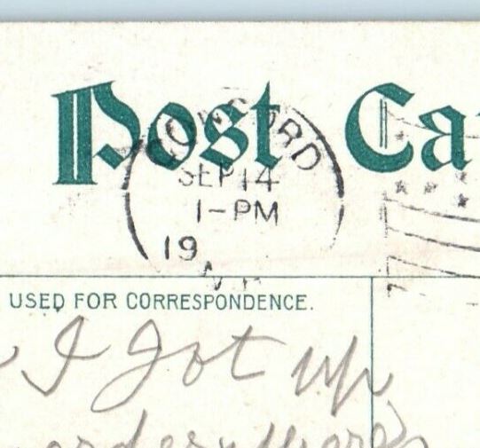 c1910 Boat Landing Contoocook River Concord New Hampshire NH Antique Postcard