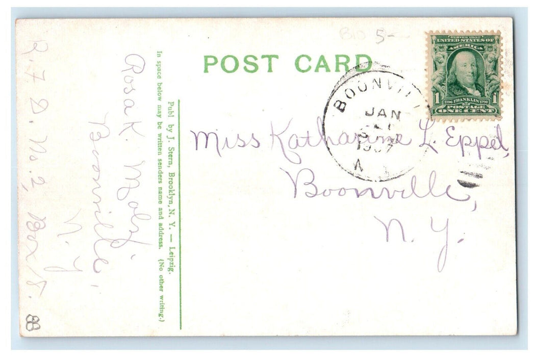 1907 St. Joseph College Building Broux Boonville New York NY Antique Postcard