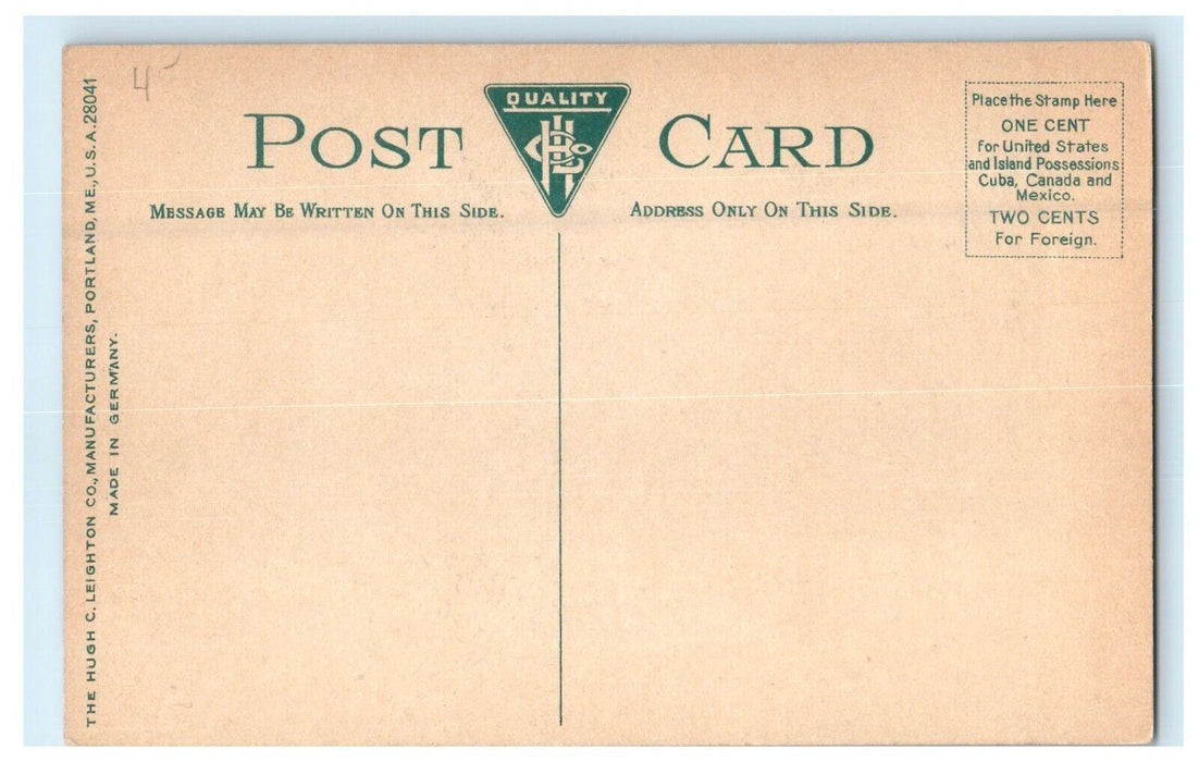 1910 St Paul's Episcopal Church, Stockbridge Massachusetts MA Postcard