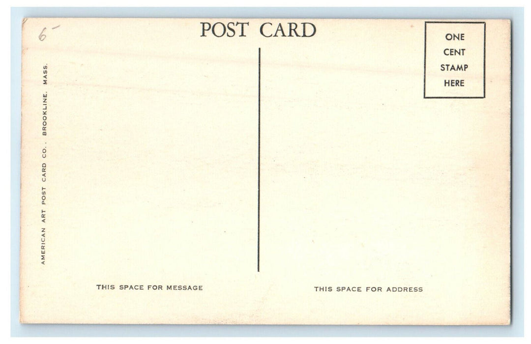 c1920s Dartmouth Hall View Dartmouth College Hanover, New Hampshire NH Postcard