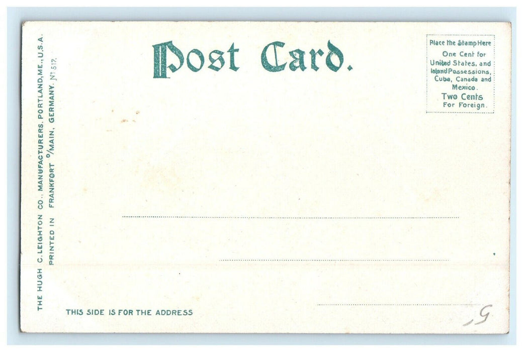 c1905 First Church Of Christ Scientist Concord New Hampshire NH Antique Postcard