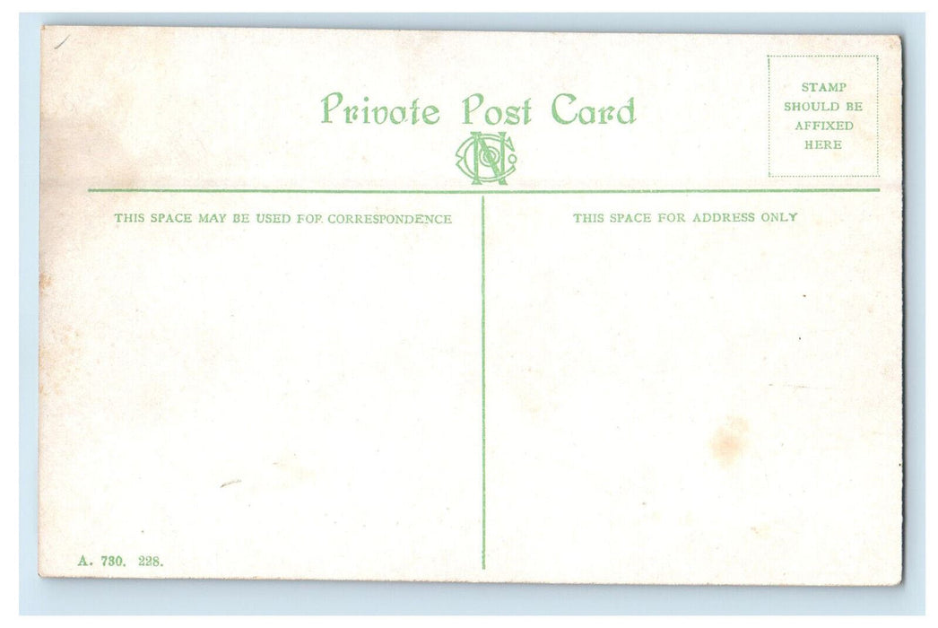 c1910 Entrance to Hotel Dieu Windsor Canada CA Antique Unposted Postcard
