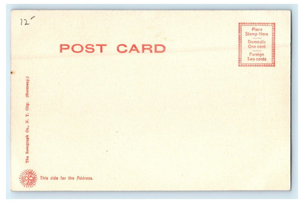 1905 Balou Hall, Tufts College, Medford, Massachusetts MA Postcard