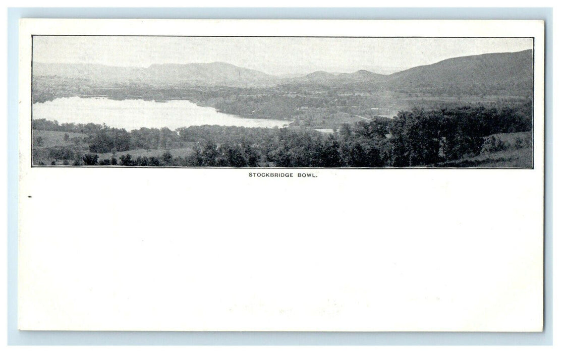 1905 Stockbridge Bowl, Stockbridge Massachusetts MA Antique Unposted Postcard