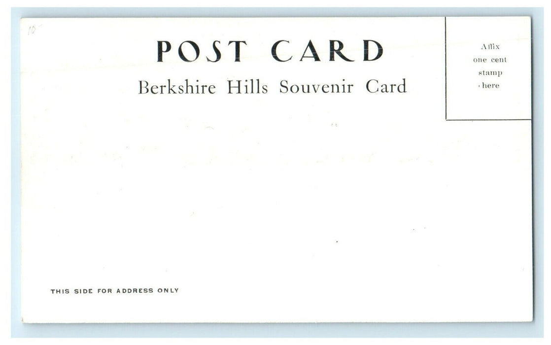 1905 Stockbridge Bowl, Stockbridge Massachusetts MA Antique Unposted Postcard