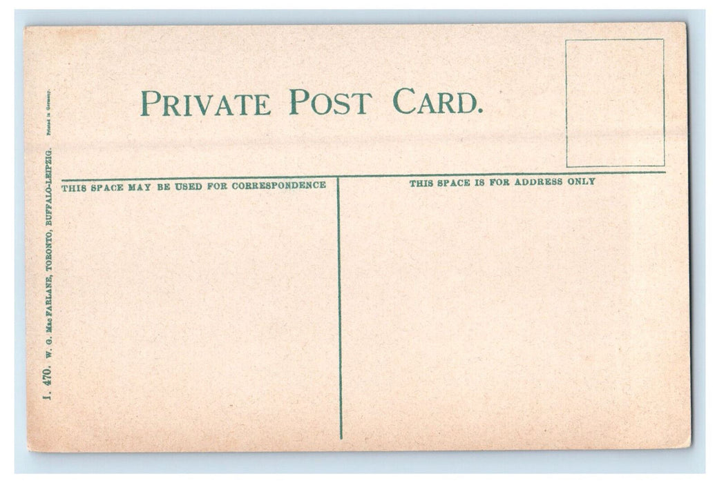c1910 Jacques Cartier Market Montreal PQ Canada Unposted Antique Postcard