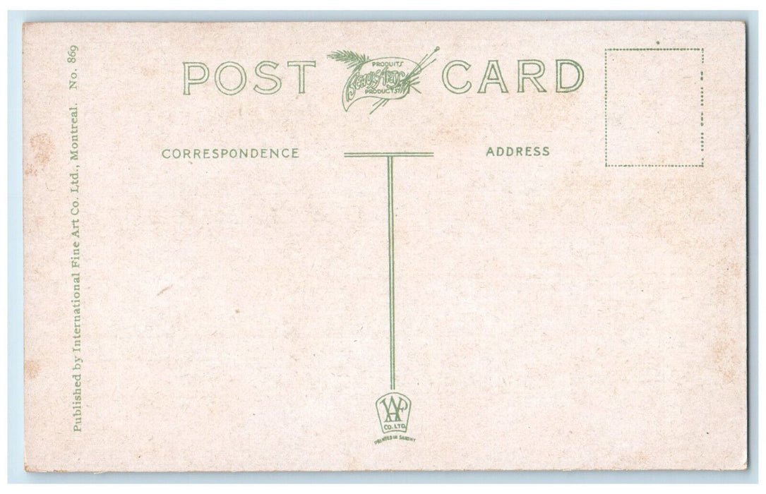 c1920's Medical Arts Building Montreal Quebec Canada Antique Postcard
