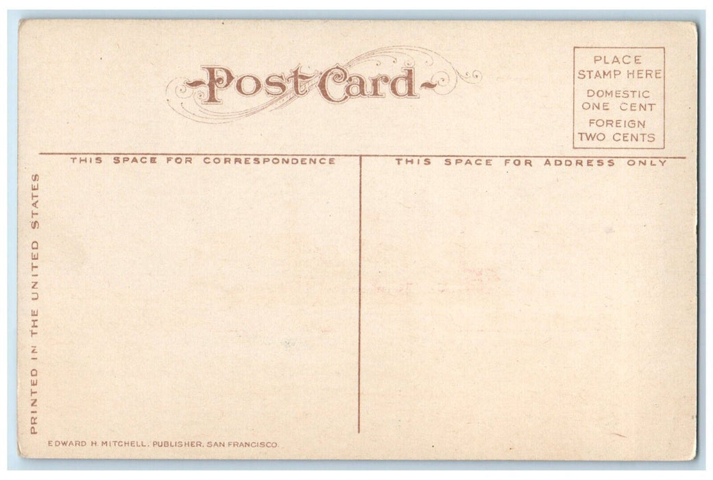 c1910 U.S. Battleship Wisconsin Officers Men Steamer World War Cannon Postcard