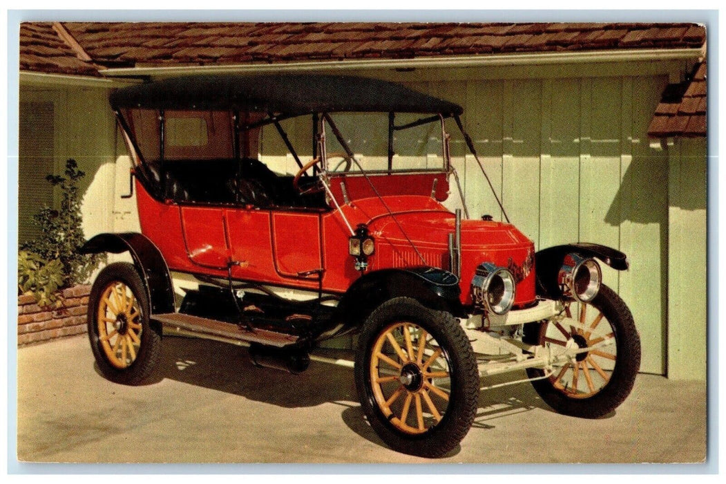 1965 Stanley Steamer Touring Car Chrysler Corporation Detroit Michigan Postcard