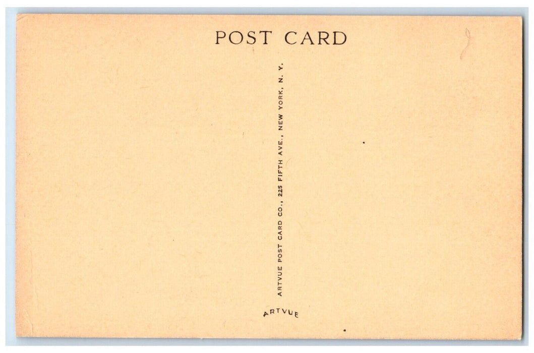 c1940 Navajo Indian Silversmith Indian Plaza Mohawk Trail Charlemont MA Postcard