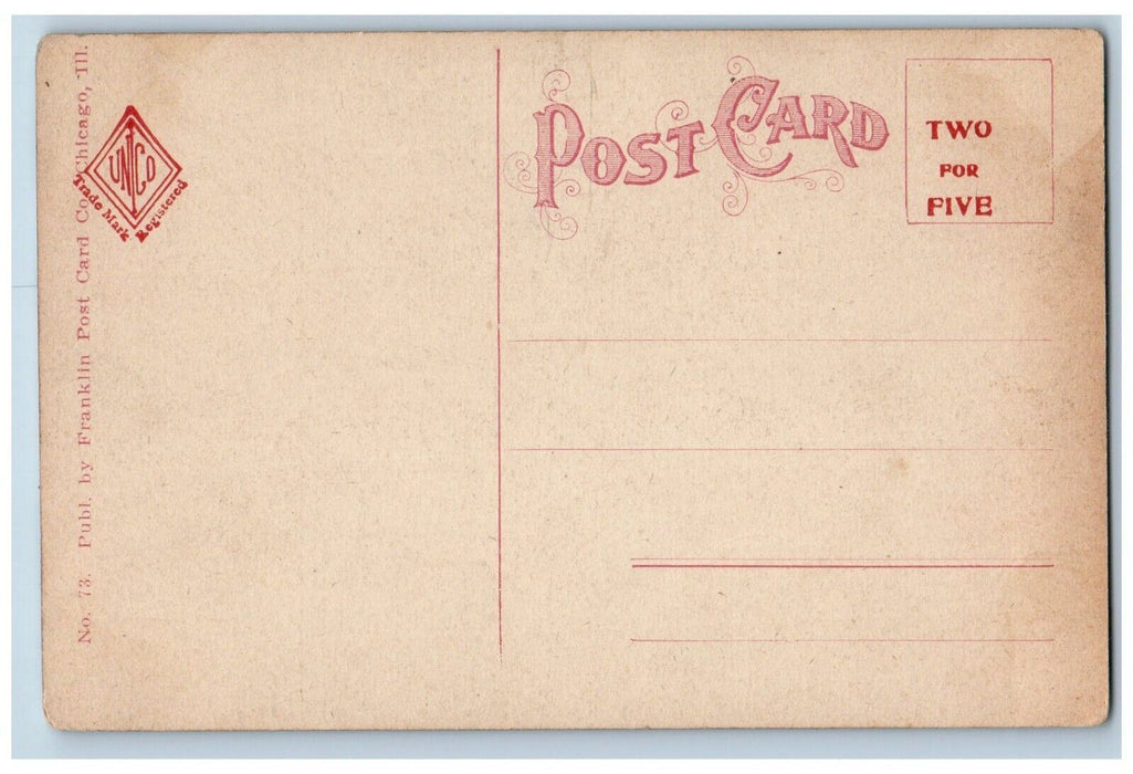 c1910 Union Depot South Canal Adams Sts. Road Chicago Illinois Vintage Postcard