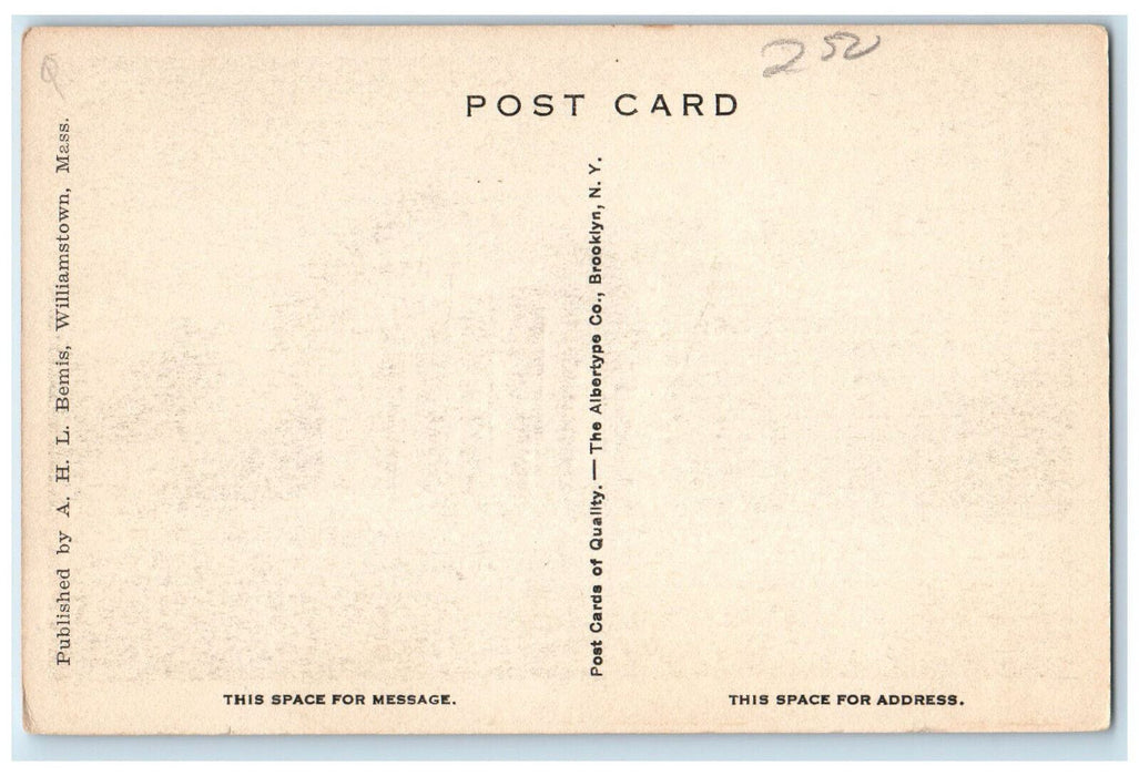 Chapin Hall Williams College Williamstown Massachusetts MA Vintage Postcard