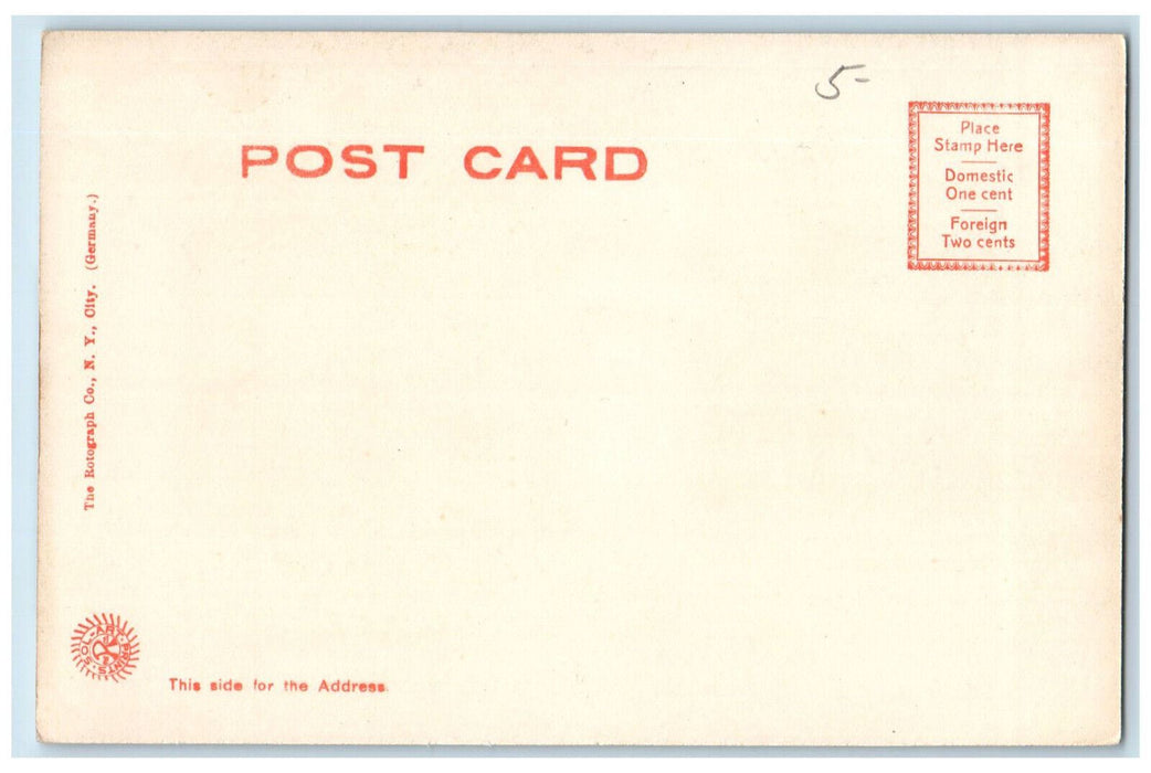 Thompson Memorial Chapel Williams College Williamstown MA Rotograph Postcard