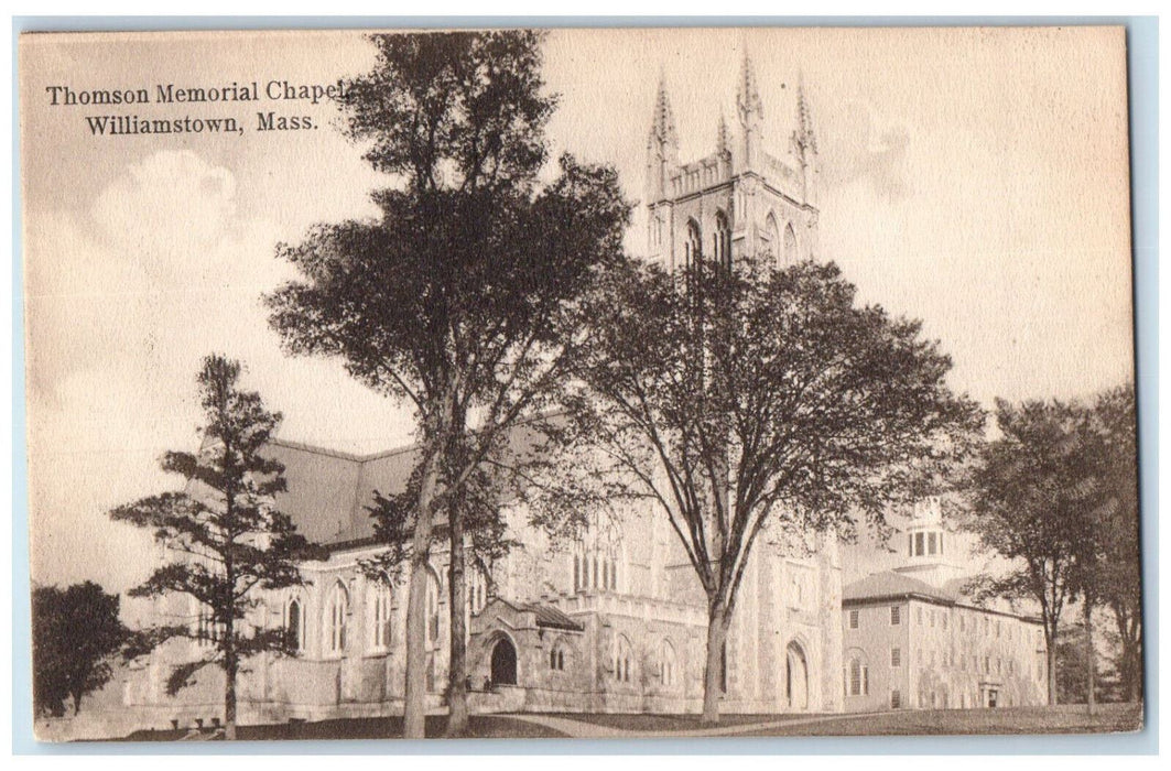c1905 Thomson Memorial Chapel Williamstown Massachusetts MA Antique Postcard