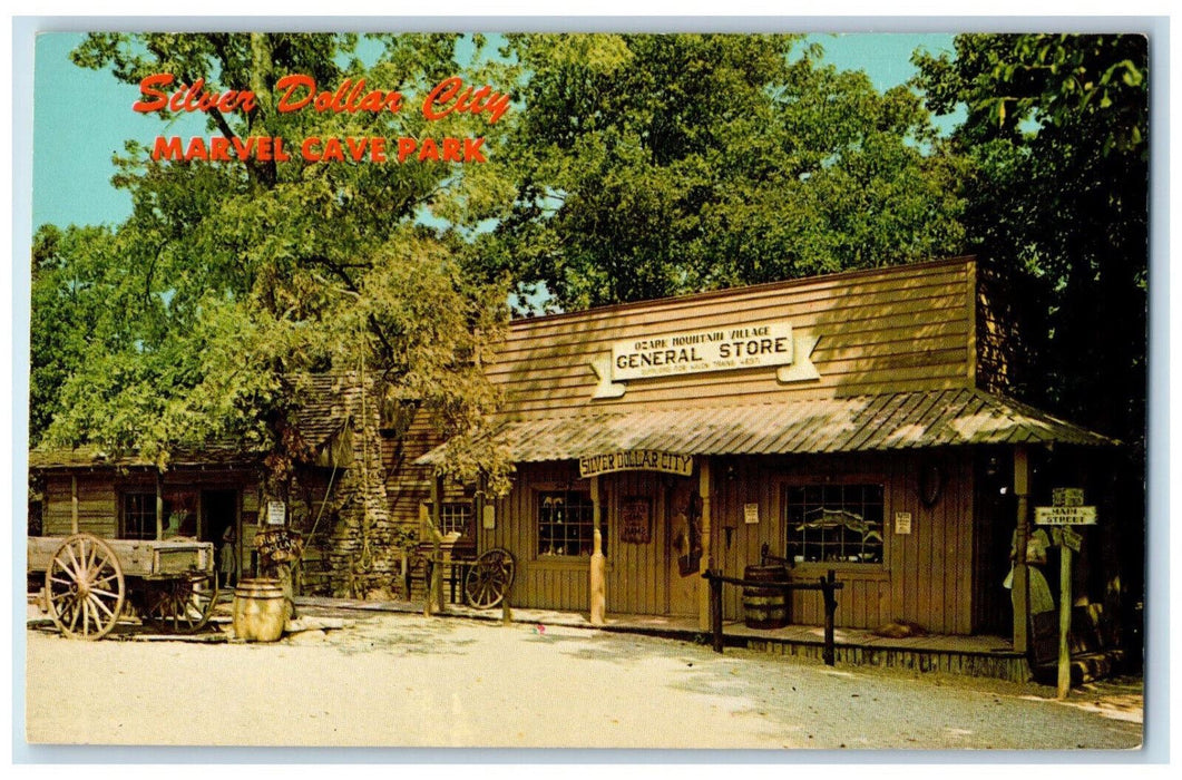 Silver Dollar City Marvel Cave Park General Store Branson Missouri MO Postcard