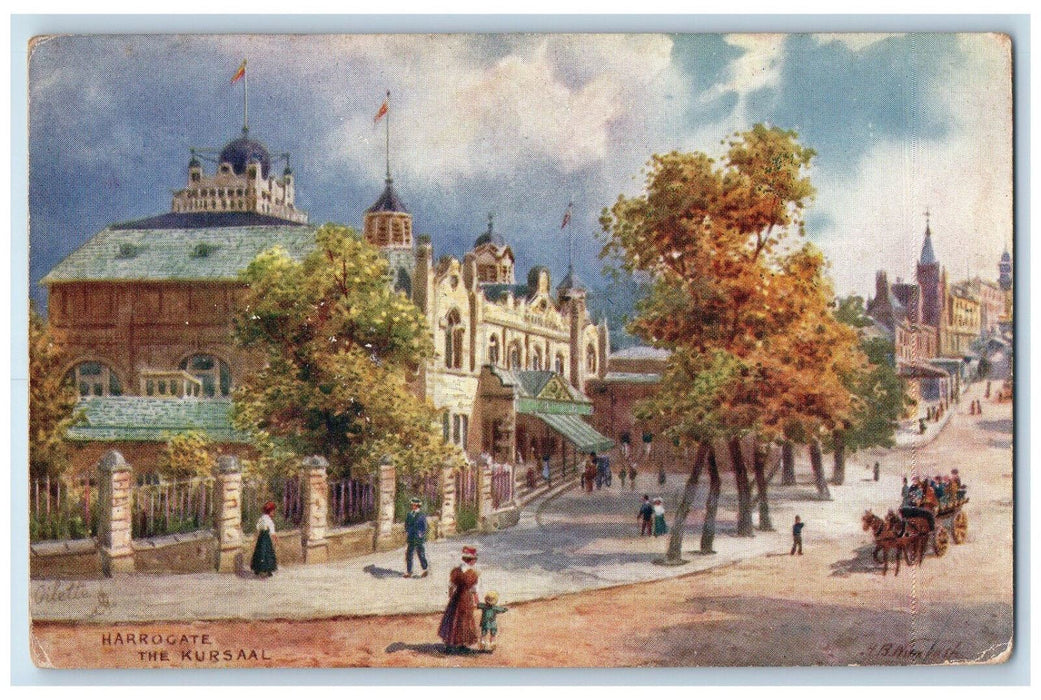 c1910 Harrogate The Kursaal North Yorkshire England Oilette Tuck Art Postcard