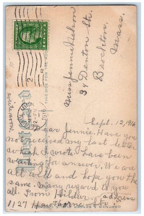 1916 Kewpies Talking Telephone St. Paul Minnesota MN Posted Antique Postcard