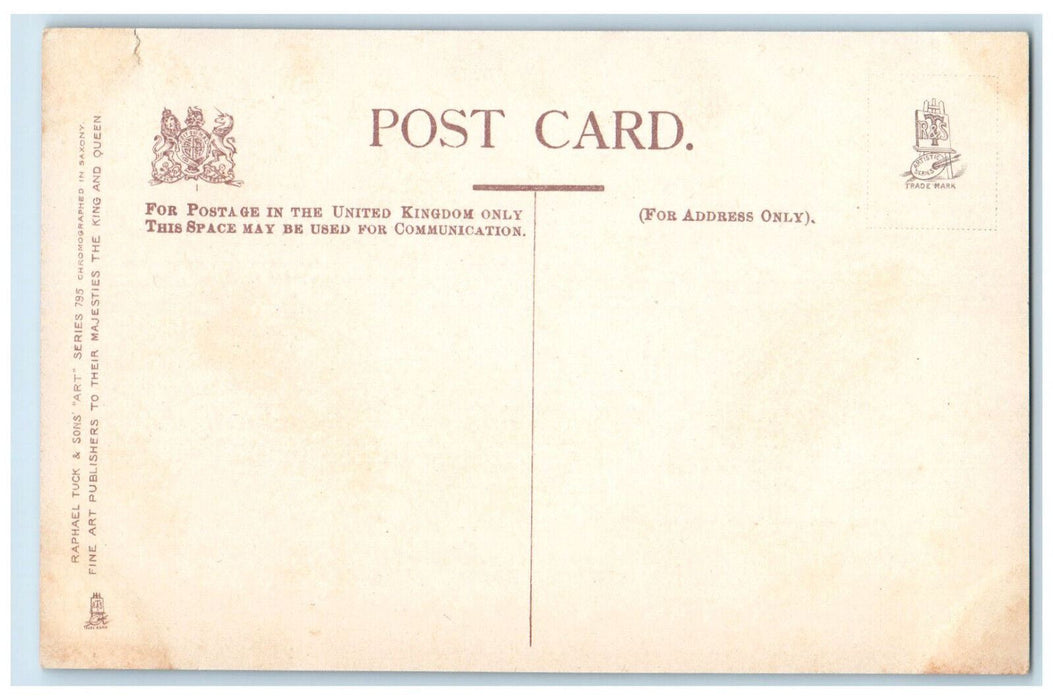 c1910 Keep Carisbrooke Castle Isle of Wight England UK Tuck Art Postcard