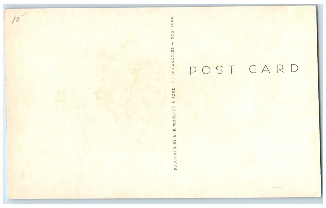 c1930's 20th Massachusetts Military Soldier USA Unposted Vintage Postcard