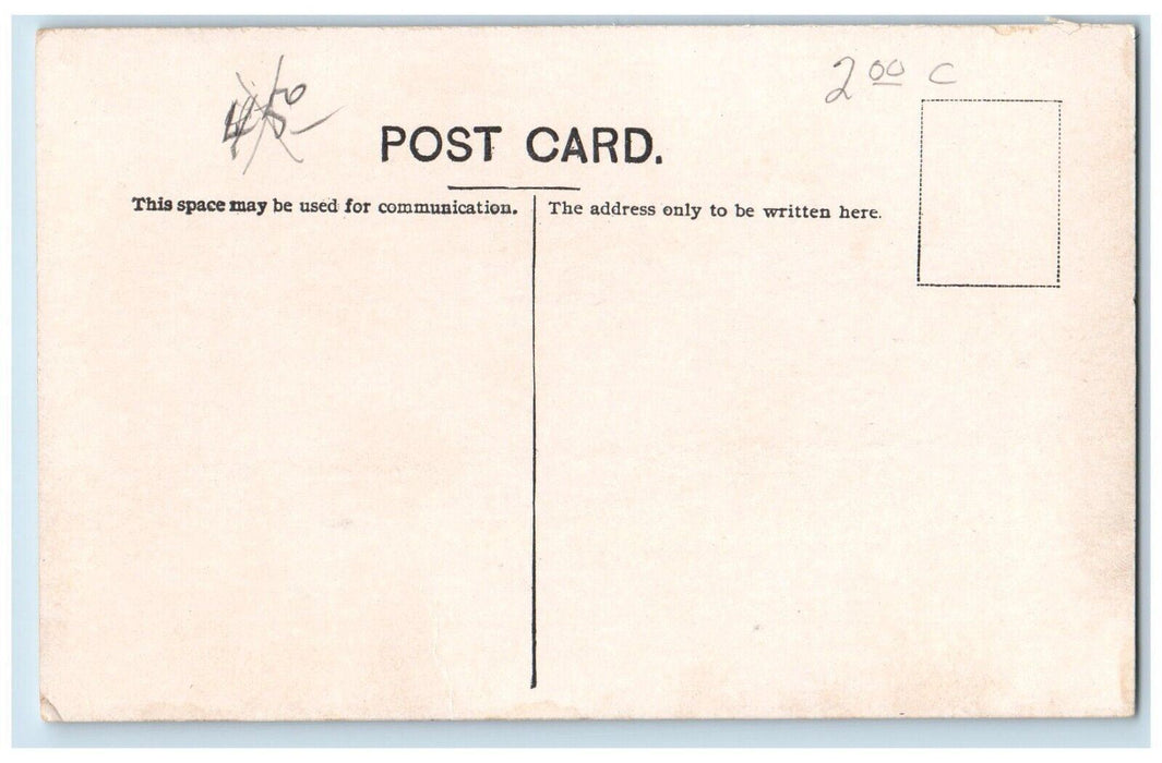 c1920 Wildey Hotel Exterior Building Classic Cars Lewisville Indiana IN Postcard