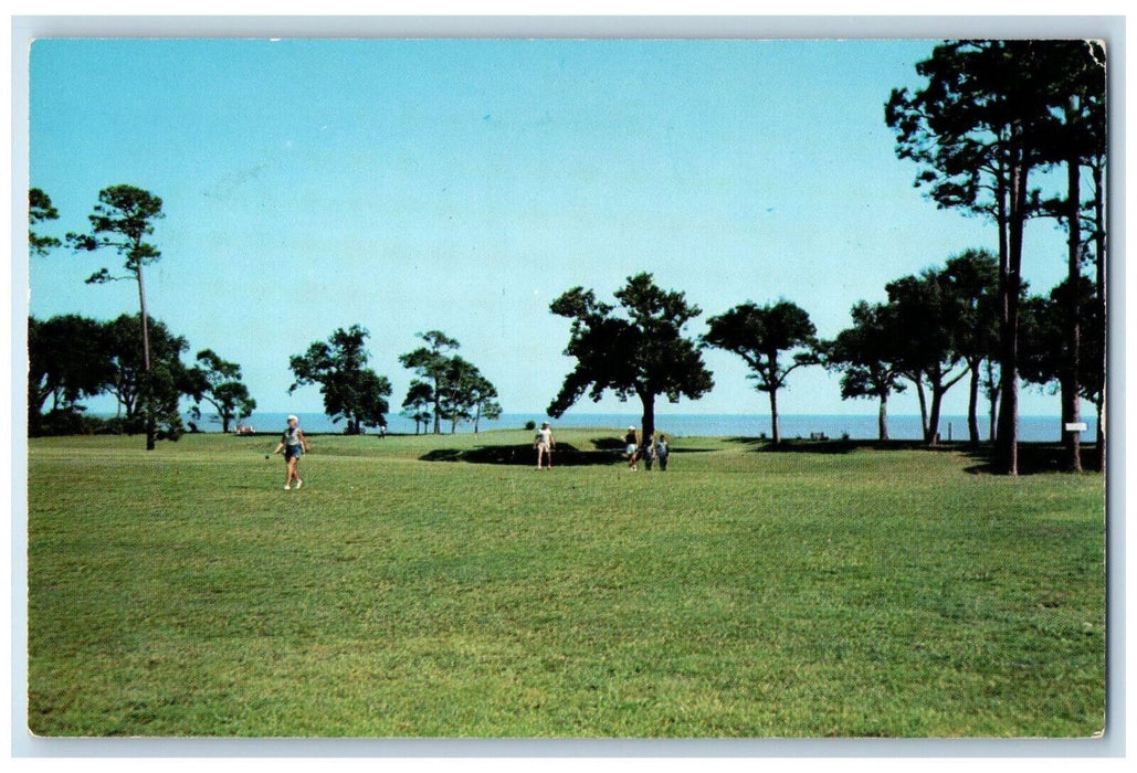 View Of Great Southern Golf Club Between Gulfport Biloxi Mississippi MS Postcard
