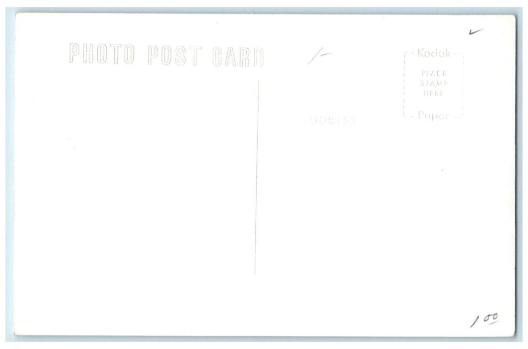c1950's Aerial View Of Sky Valley Motel Bartlett NH RPPC Photo Postcard