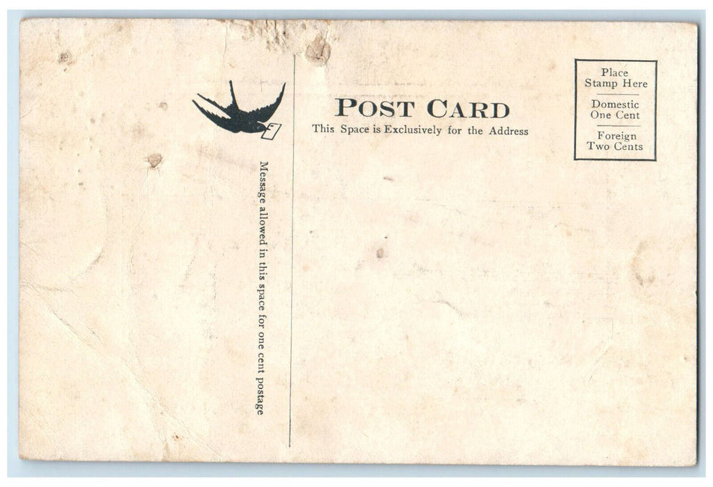 Post Office And General Store Of M.P. Lewis Stow Massachusetts MA Postcard