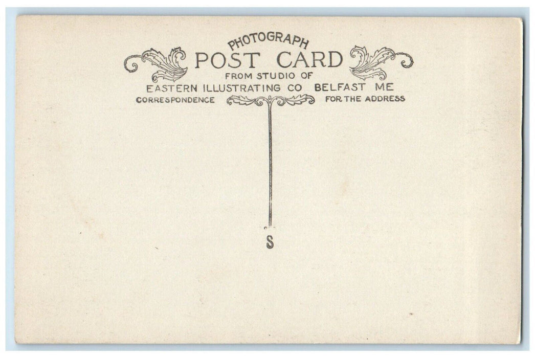 c1910's Thurber's Hotel Danville Vermont VT RPPC Photo Unposted Postcard