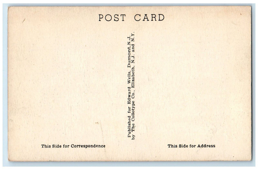 Entrance To United States Post Office Greenfield Massachusetts MA Postcard