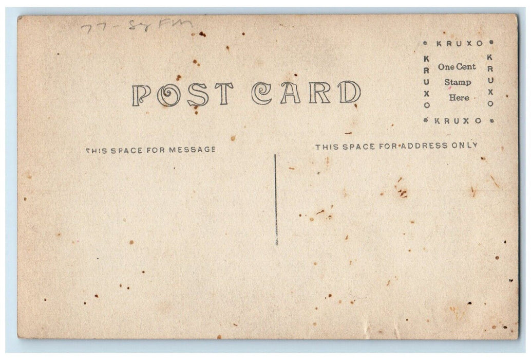 c1910's Allen's Mill Brownsville Vermont VT RPPC Photo Unposted Postcard