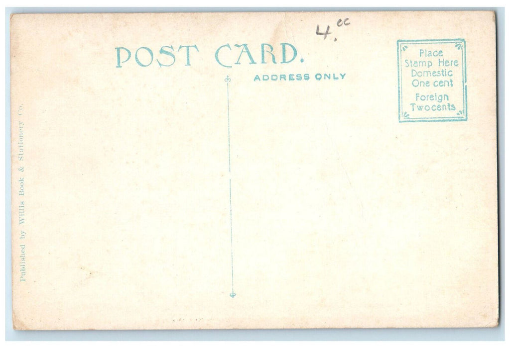c1910 McIver Building State Normal Industrial College Greensboro NC Postcard