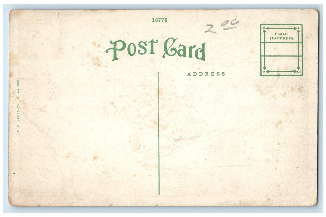 c1910's Birthplace Of Sidney Lanier Georgia's Poet Macon Georgia GA Postcard